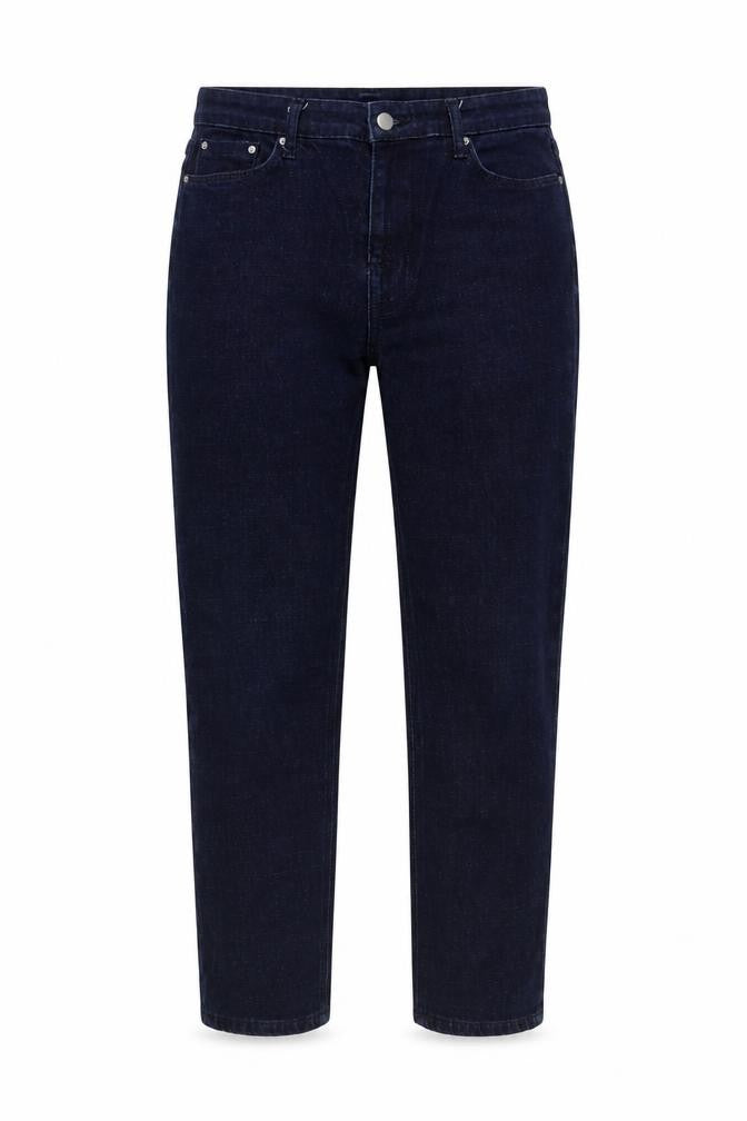 Meraki Womens Blue Cotton Straight Jeans Size 29 in L32 in Regular Button