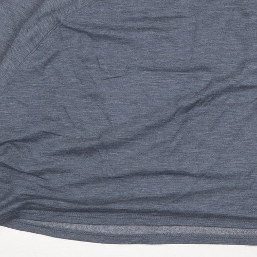 New Look Womens Blue Polyester Pullover Sweatshirt Size L Pullover - Let's Do This