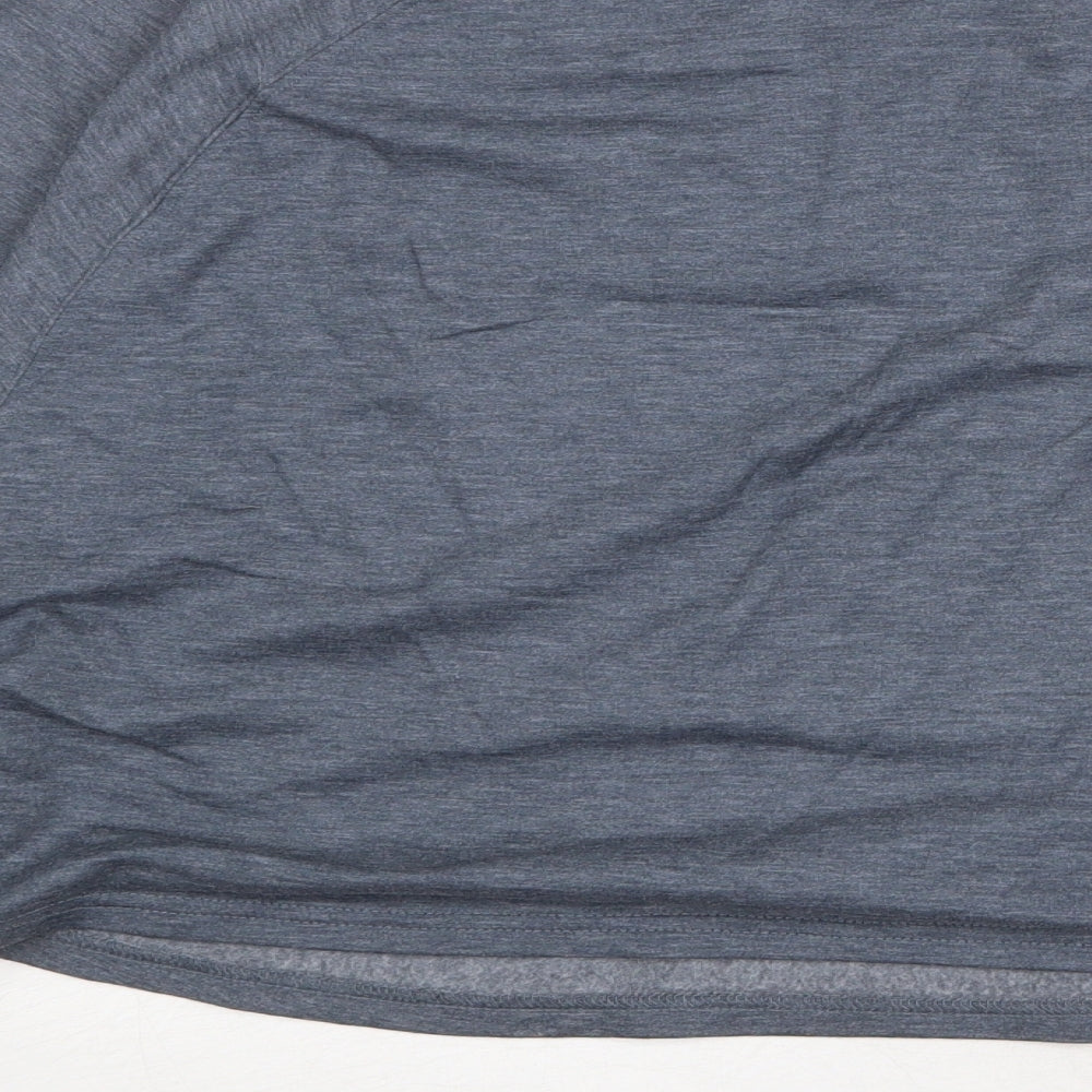 New Look Womens Blue Polyester Pullover Sweatshirt Size L Pullover - Let's Do This