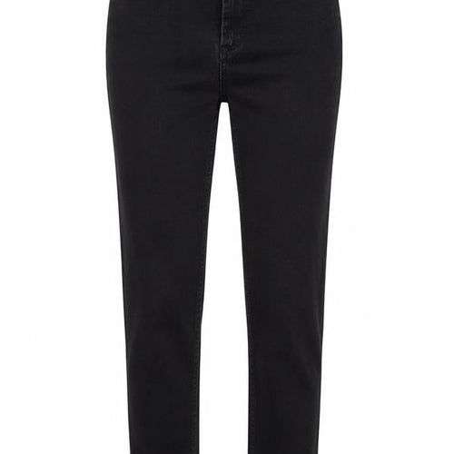 Marks and Spencer Womens Black Cotton Skinny Jeans Size 8 Regular Zip
