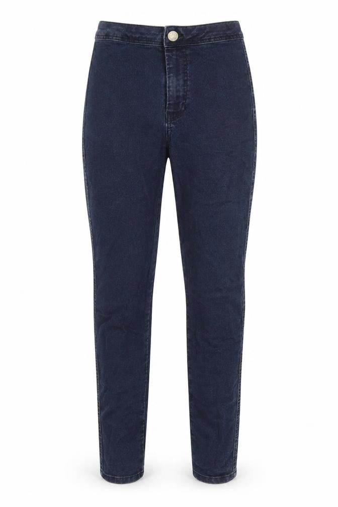 ASOS Womens Blue Cotton Skinny Jeans Size 28 in Regular Zip