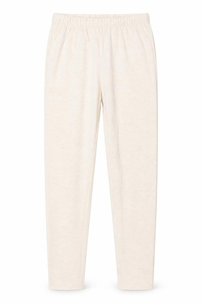 Gap Girls Beige Cotton Jogger Trousers Size L Regular Pullover - Leggings