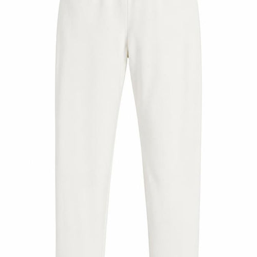 Gap Girls White Cotton Jogger Trousers Size L Regular Pullover - Leggings