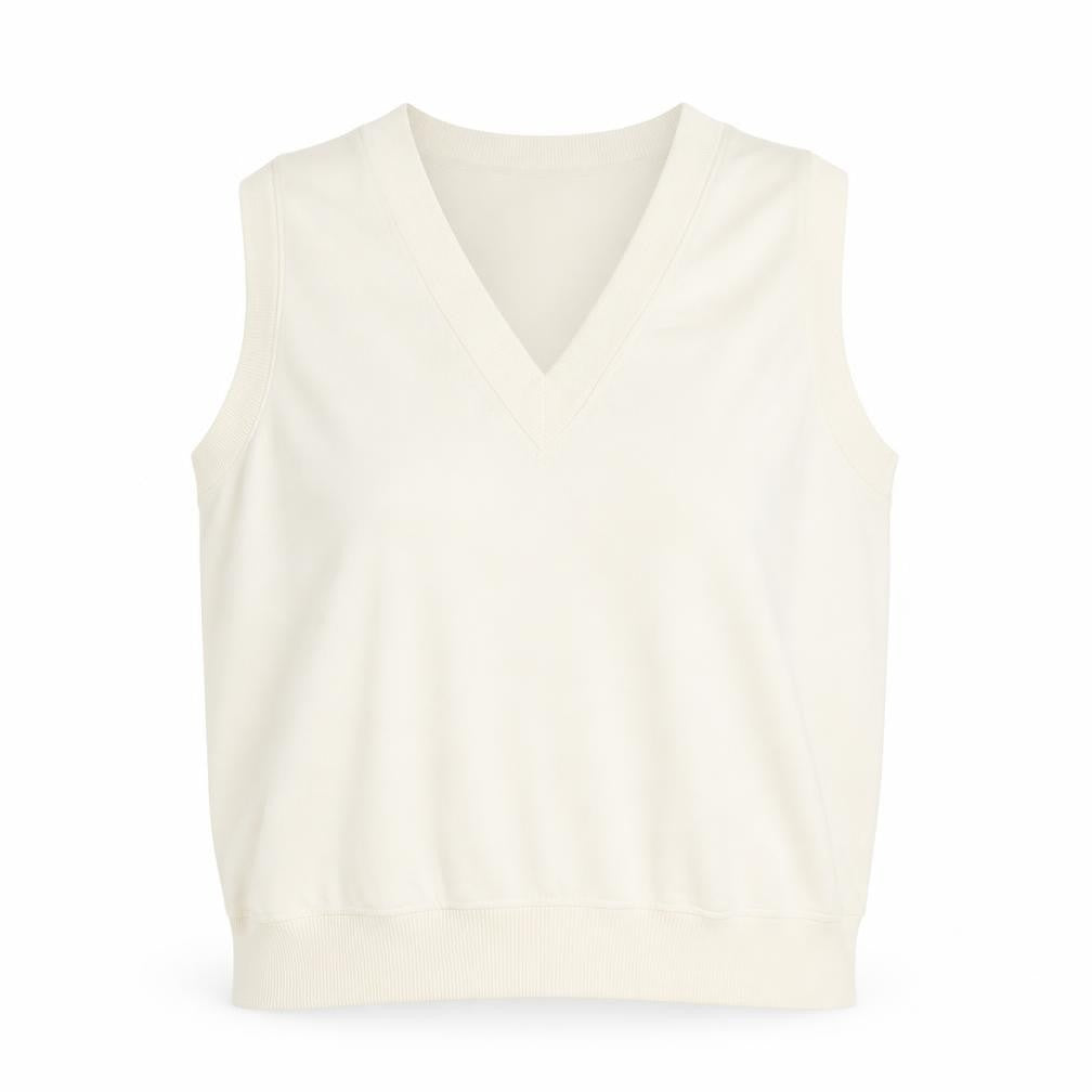 Pull&Bear Womens Ivory Cotton Pullover Sweatshirt Size M Pullover