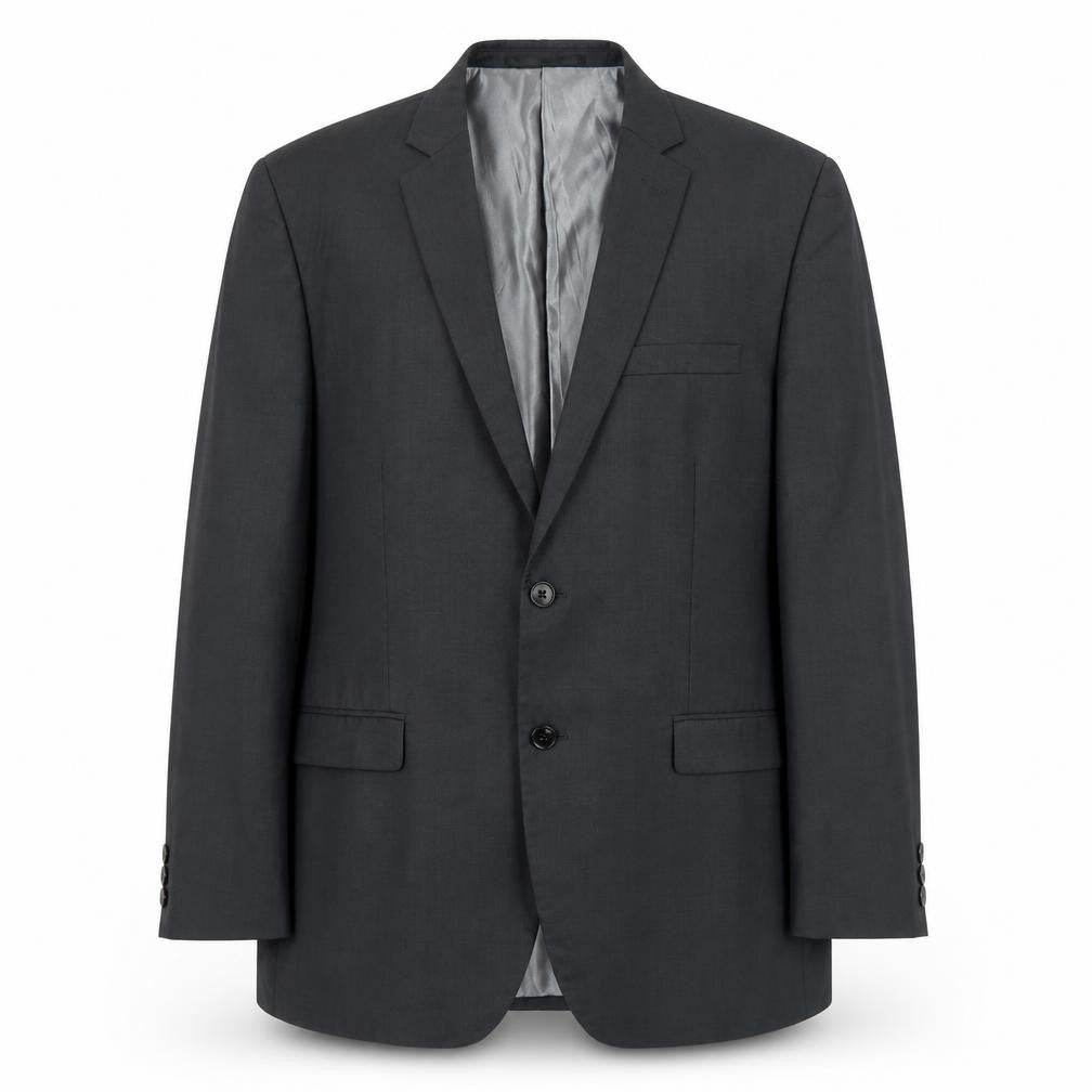 Goodsouls Mens Grey Polyester Jacket Suit Jacket Size 42 Regular