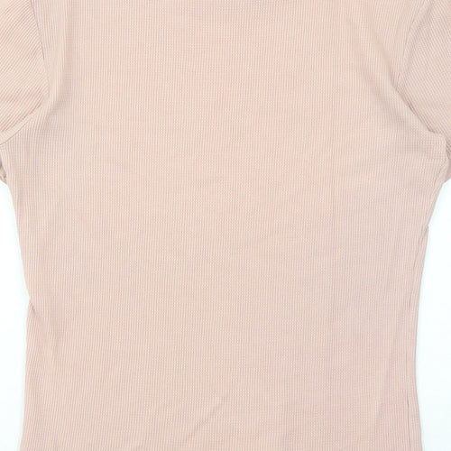ASOS Womens Pink Cotton Basic T-Shirt Size M Crew Neck