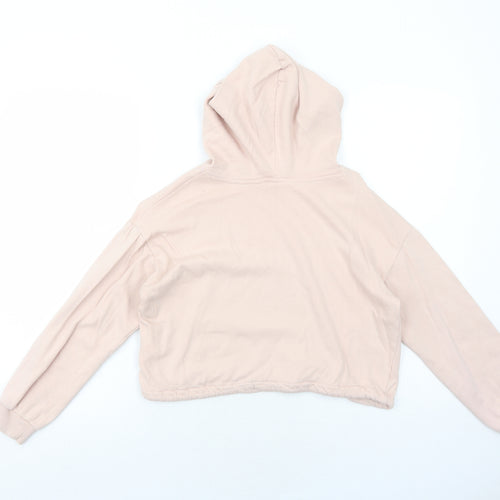 H&M Girls Pink Cotton Pullover Hoodie Size 11-12 Years Pullover - Los Angeles California