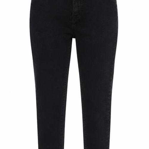 Boohoo Womens Black Cotton Skinny Jeans Size 10 Regular Zip