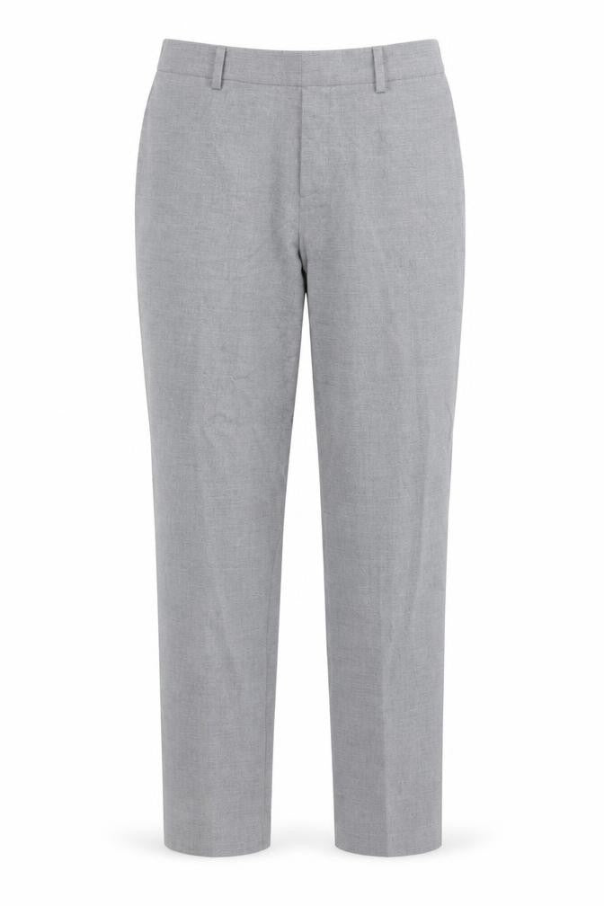 Uniqlo Womens Grey Polyester Trousers Size 31 in Regular
