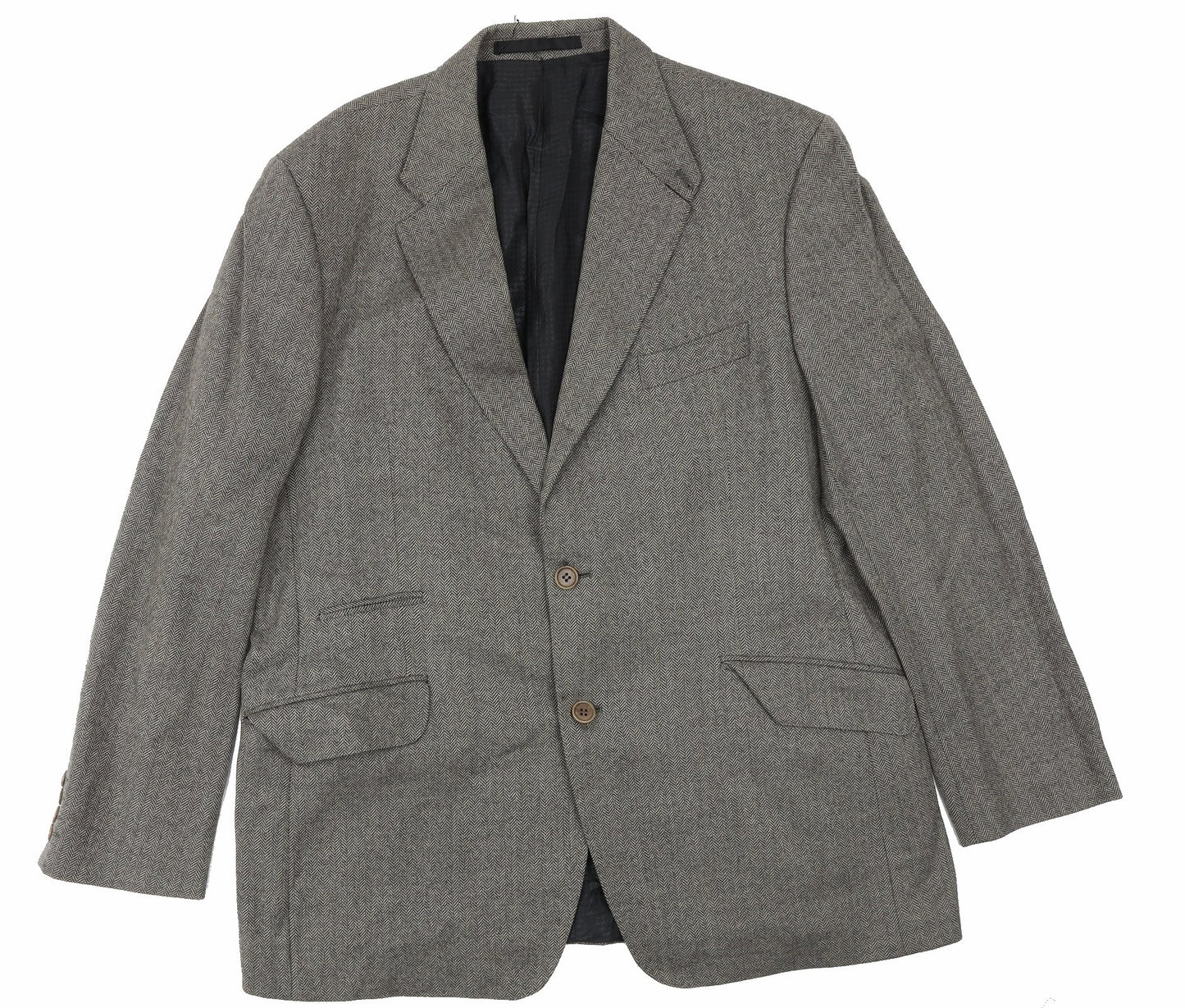 Marks and Spencer Mens Brown Wool Jacket Suit Jacket Size 44 Regular
