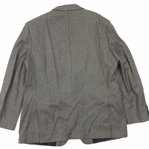 Marks and Spencer Mens Brown Wool Jacket Suit Jacket Size 44 Regular