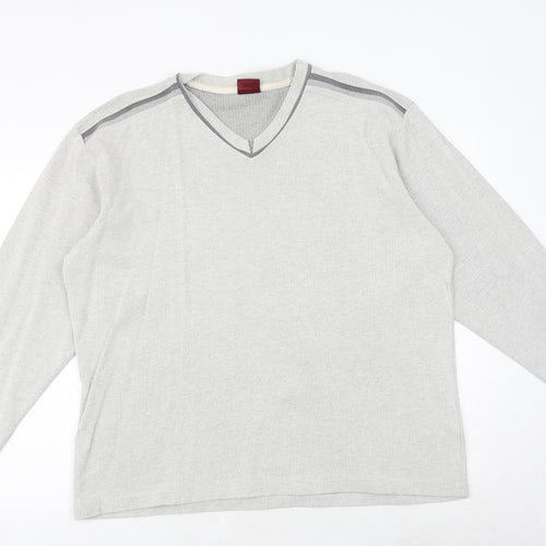 Burton Mens Grey Cotton Pullover Sweatshirt Size 2XL