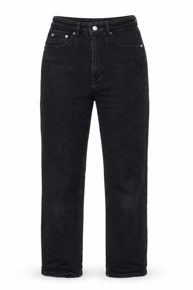 Cheap Monday Womens Black Cotton Straight Jeans Size 26 in Regular Zip