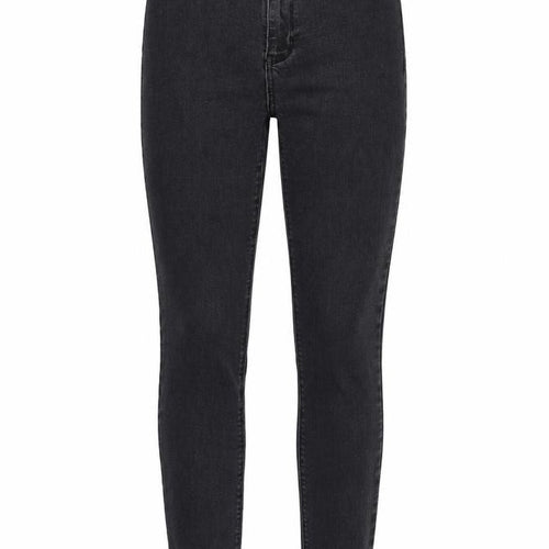 Bershka Womens Grey Cotton Skinny Jeans Size 10 Regular Zip