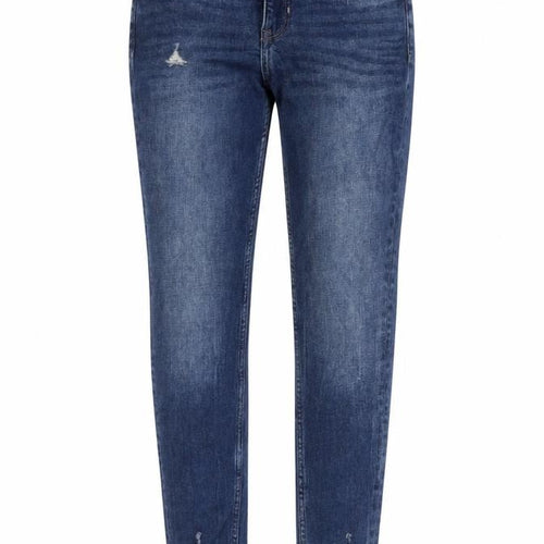 Divided by H&M Womens Blue Cotton Skinny Jeans Size 4 Regular Zip