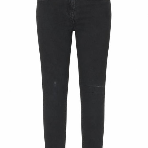 Marks and Spencer Womens Grey Cotton Skinny Jeans Size 8 Regular Zip