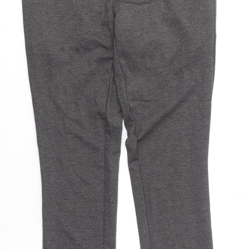 River Island Mens Grey Viscose Dress Pants Trousers Size 28 in Regular Zip