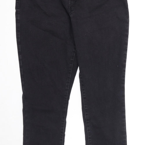 Levi's Mens Black Cotton Skinny Jeans Size 34 in L32 in Regular Zip