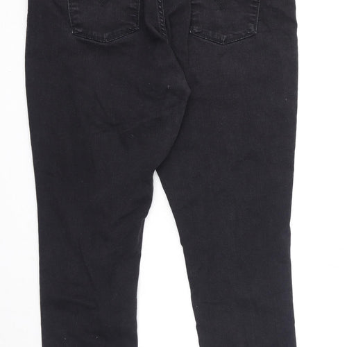 Levi's Mens Black Cotton Skinny Jeans Size 34 in L32 in Regular Zip