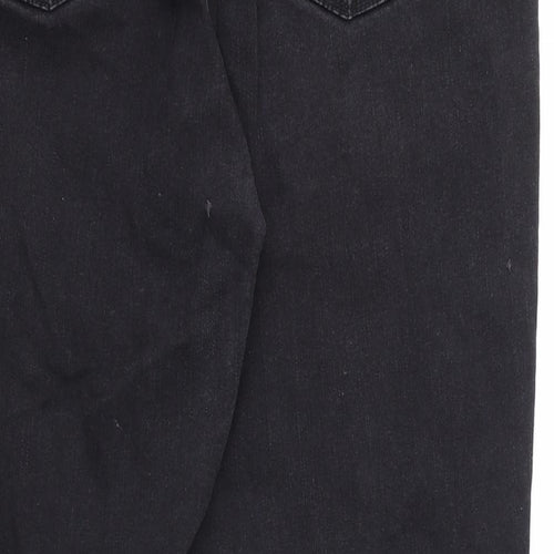Levi's Mens Black Cotton Skinny Jeans Size 34 in L32 in Regular Zip