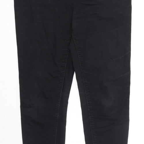 Marks and Spencer Womens Black Cotton Jegging Jeans Size 14 Regular