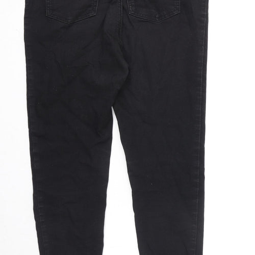 Marks and Spencer Womens Black Cotton Jegging Jeans Size 14 Regular
