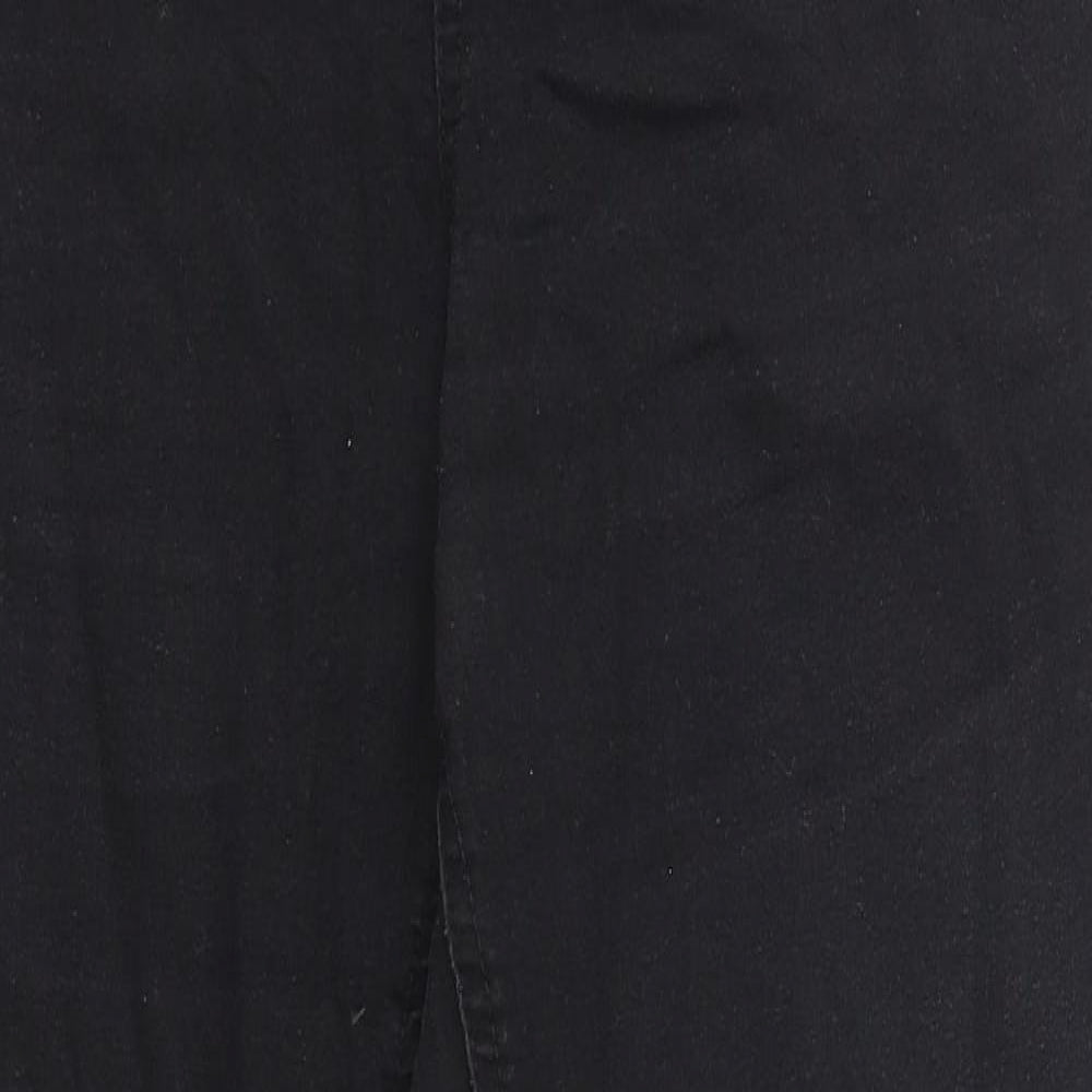 Marks and Spencer Womens Black Cotton Jegging Jeans Size 14 Regular
