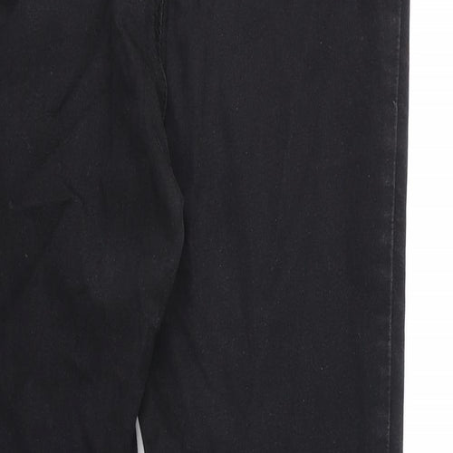 Marks and Spencer Womens Black Cotton Jegging Jeans Size 14 Regular