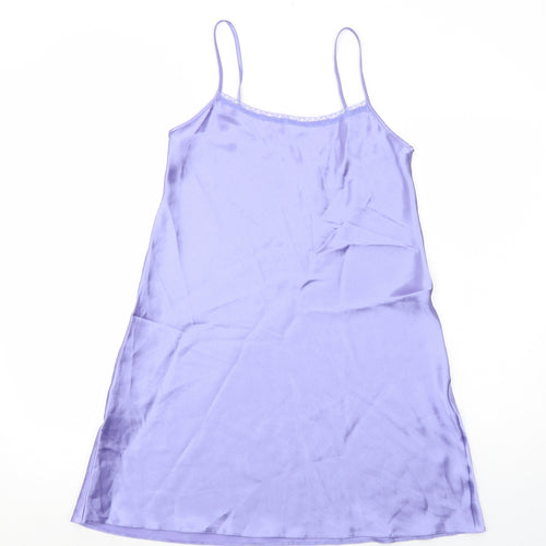 Debenhams Womens Purple Solid Polyester Cami One Piece Size 12 Pullover