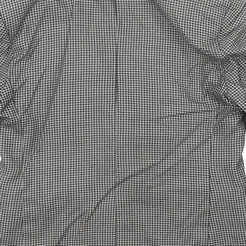 Ciro Citterio Mens Black Wool Jacket Suit Jacket Size 40 Regular