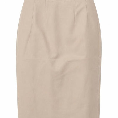 Planet Womens Beige Wool Straight & Pencil Skirt Size 10 Zip
