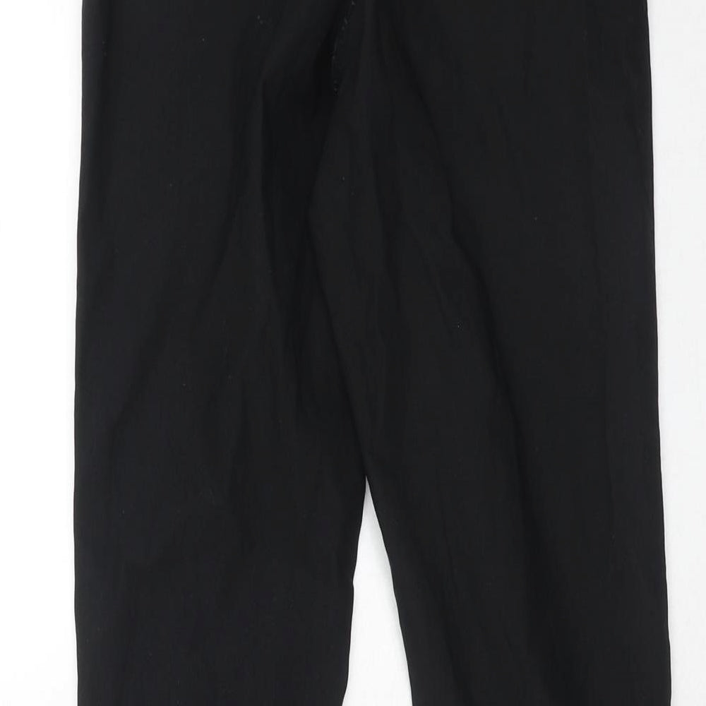 Forever Unique Womens Black Cotton Skinny Jeans Size 12 Regular Zip