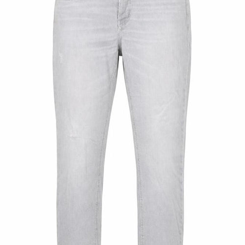 Dream Jeans Womens Grey Cotton Skinny Jeans Size 27 in Regular Zip