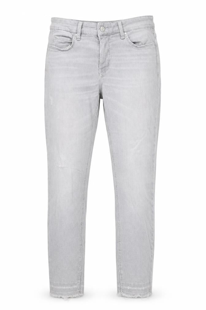 Dream Jeans Womens Grey Cotton Skinny Jeans Size 27 in Regular Zip