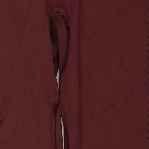 Gymshark Womens Brown Polyester Compression Leggings Size M Regular