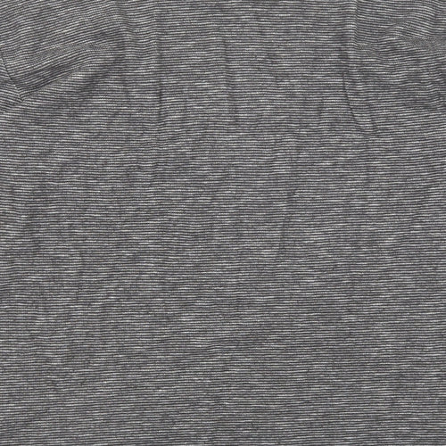NEXT Mens Black Cotton T-Shirt Size L Crew Neck