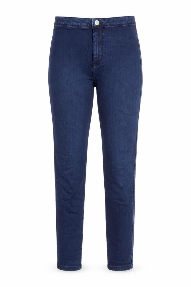 ASOS Womens Blue Cotton Jegging Jeans Size 28 in L32 in Regular Button
