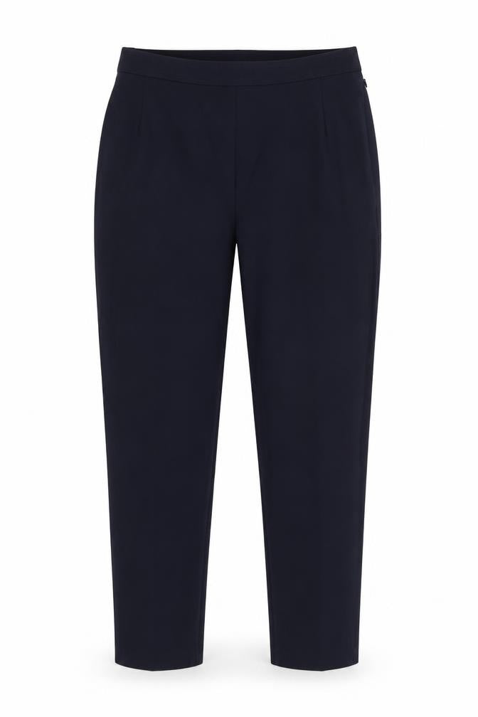 Marks and Spencer Womens Blue Polyester Dress Pants Trousers Size 10 Regular Zip