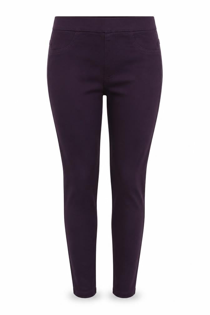 Marks and Spencer Womens Purple Cotton Jegging Jeans Size 6 Regular