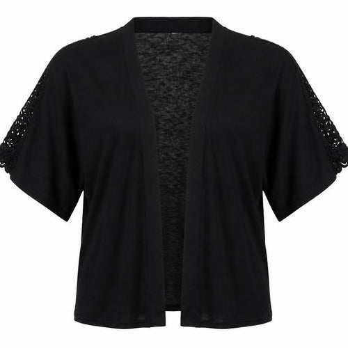 Divided by H&M Womens Black V-Neck Polyester Cardigan Jumper Size M