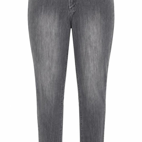 Therapy Womens Grey Cotton Skinny Jeans Size 16 Extra-Slim Zip