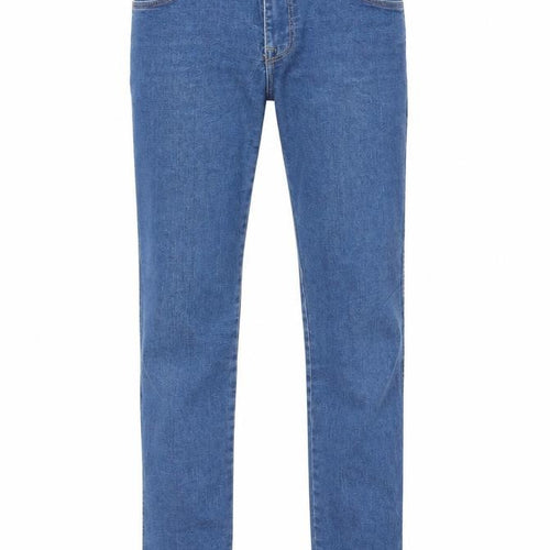 H&M Mens Blue Cotton Skinny Jeans Size 28 in Regular Zip