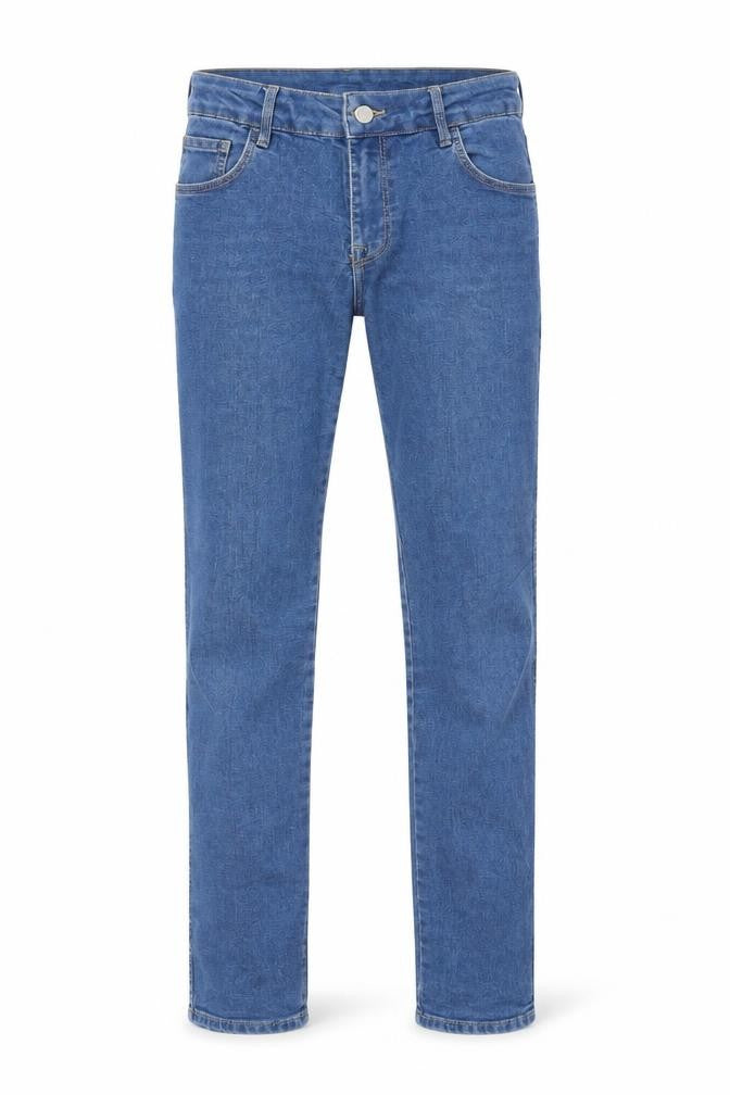 H&M Mens Blue Cotton Skinny Jeans Size 28 in Regular Zip