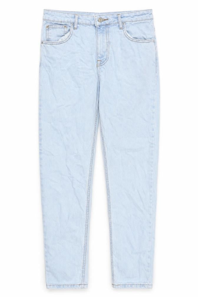 ASOS Womens Blue Cotton Skinny Jeans Size 31 in Regular Zip