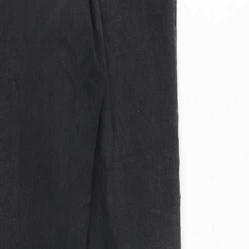 Topshop Womens Grey Cotton Skinny Jeans Size 26 in Regular Zip