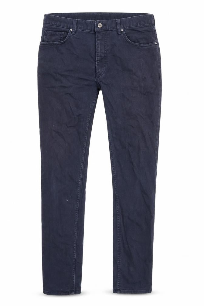 H&M Womens Blue Cotton Skinny Jeans Size 8 Regular Zip