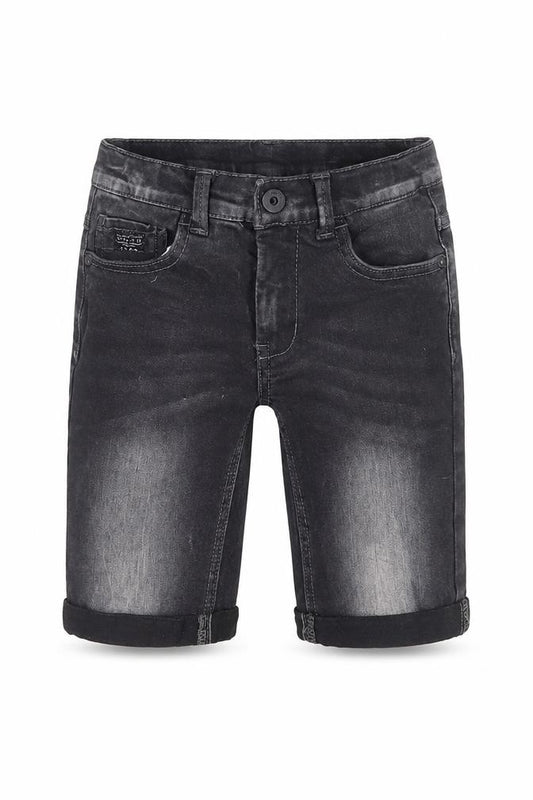 name it Boys Grey Cotton Chino Shorts Size 9 Years Regular Zip