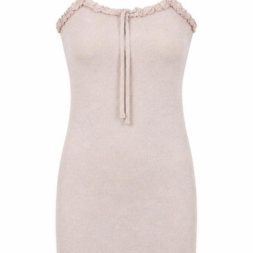 Urban Outfitters Womens Pink Polyester Slip Dress Size M Round Neck Pullover