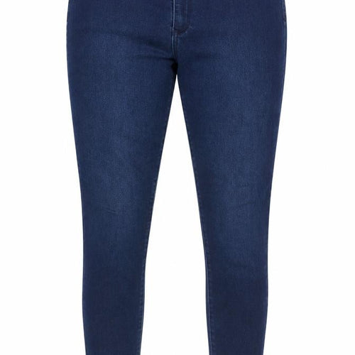 H&M Womens Blue Cotton Skinny Jeans Size 36 in Regular Zip