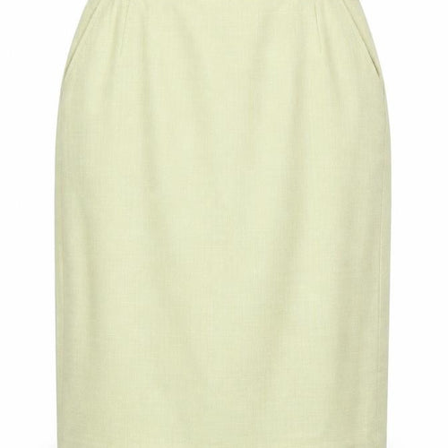 City Combi by Delmod Womens Green Wool A-Line Skirt Size 18 Zip